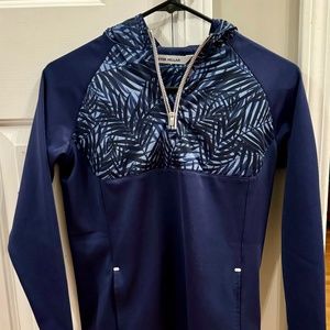 Peter Millar M Boys 1/4 Zip Hoodie NWT